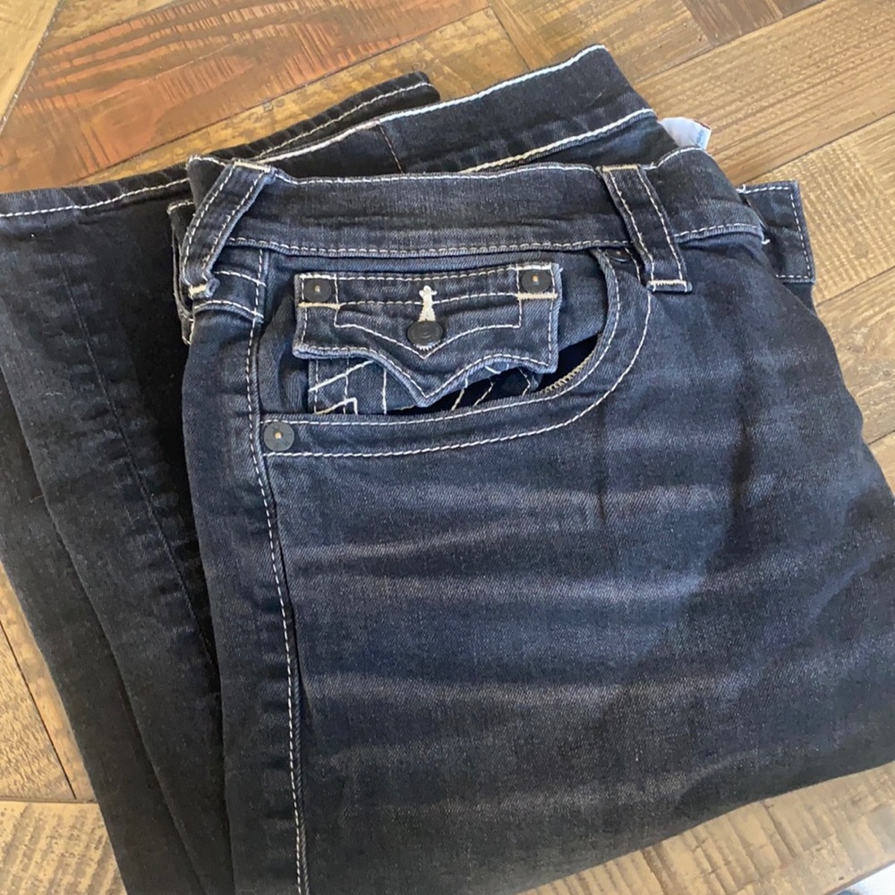 Black True Religion size 36 jeans